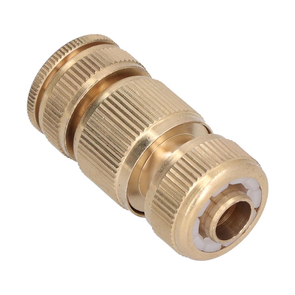 Garden Hose Quick Connect 1 2 Inch Brass Material Removable Wide Range of Applications Durable Hose Connectors