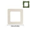 1PC Wood Wreath Boards Party Square Christmas Triangular Wedding Circle Home Decor Multiple Options Available