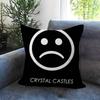 Anime Crystal Castles Band Pillow Anime Pillow Sofa Bed Head Pillow Cover Cushion Cover Fashion