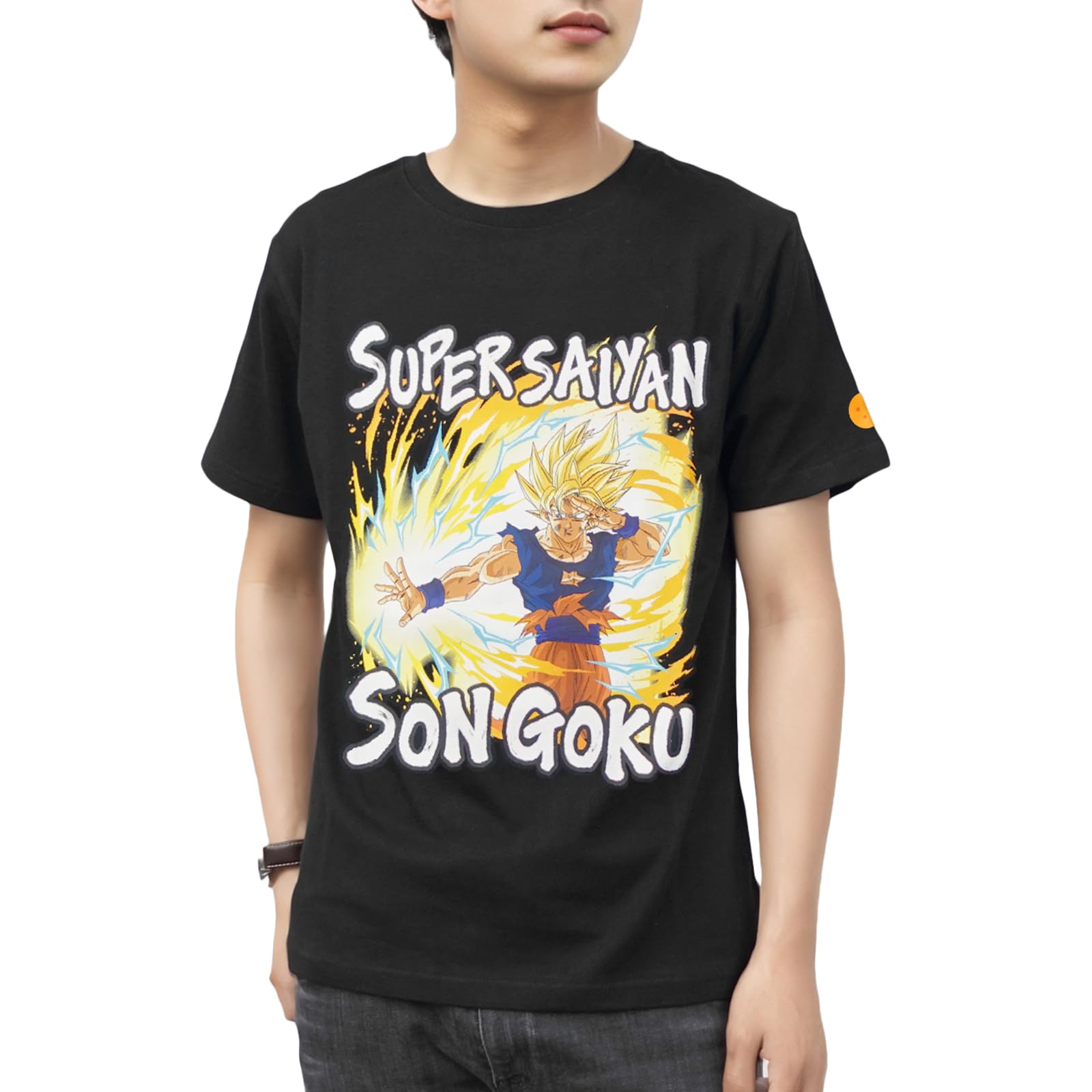 

[Fine Plus] Dragon Ball T-Shirt, Short Sleeve, Goku Super Genki Dama