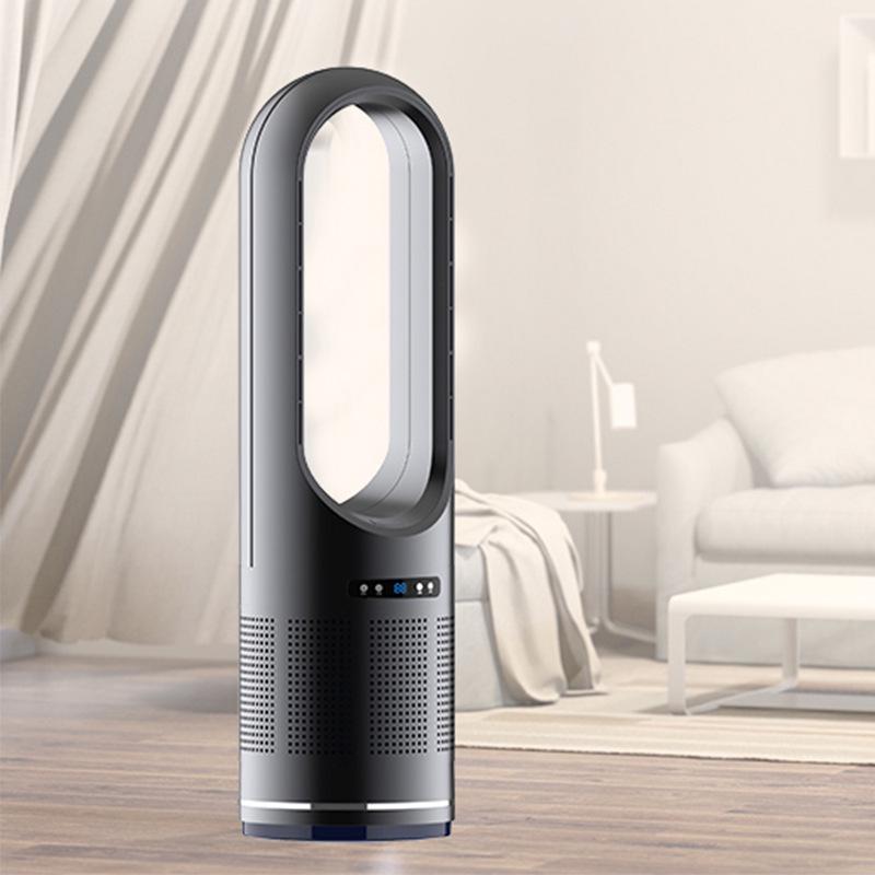 46/18-Inch Bladeless Dual-Use Electric Fan Heater with Air Purifier