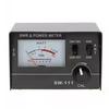 SW-111 100W Power/SWR Meter, Antenna Communication Meter For CB Radio Antennas Field Strength Tester Two-Way Radio Power Meter