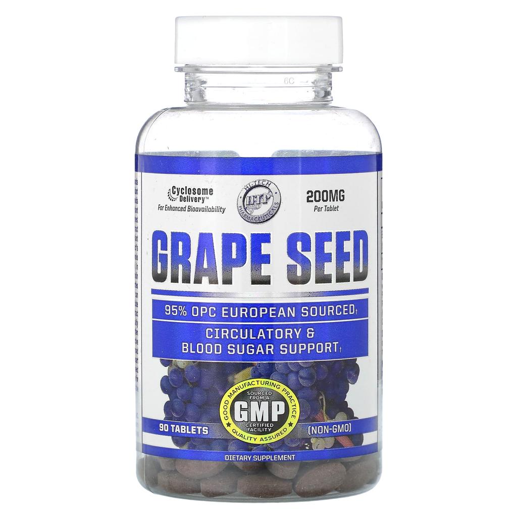 Grape Seed, 200Mg, 90 Tablets