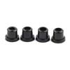 Spoiler Wing Kit ABS Plastic Auto Accessories Glossy Black