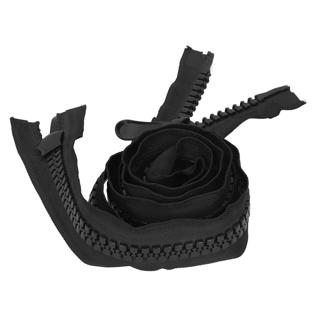 Plastique Dur Polyester Très Grande Fermeture Éclair Ouverte pour Couture DIY Mercerie Artisanat Sacs Tentes120CM