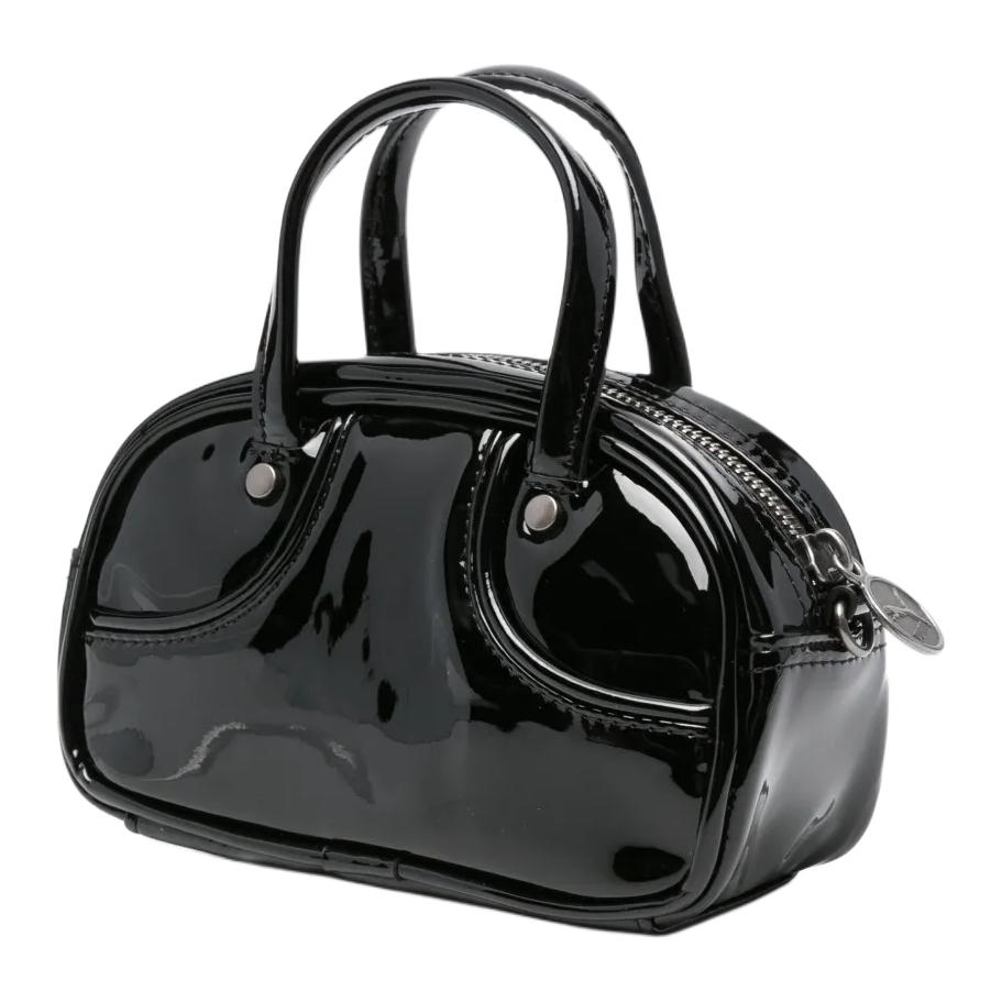 Puma 2.5L Soft Handle Polyurethane Handbag Small Unisex handbag Black 091824-02