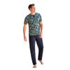 Berrak Patty Zero Collar Jacquard Short Sleeve Men's Pajamas Set