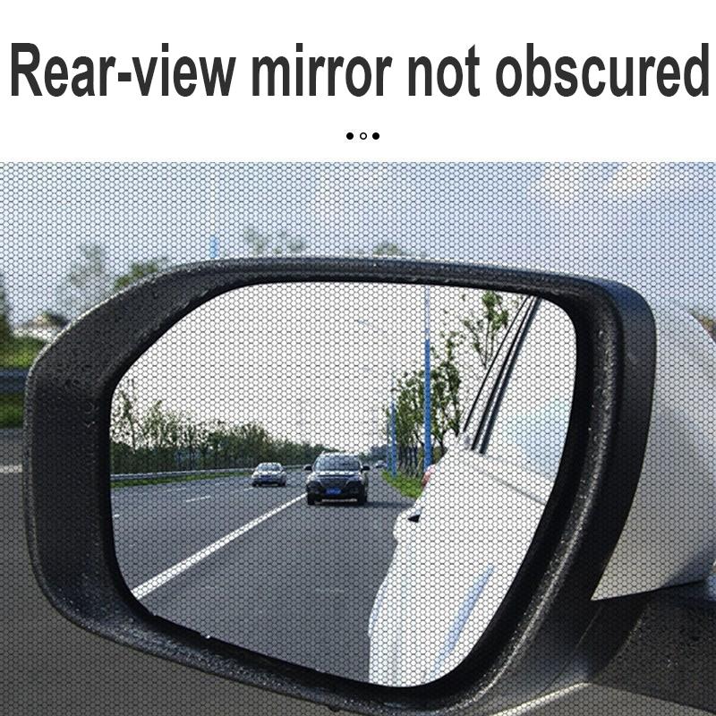 4PC Universal Privacy Window Mest Mosquito Net Window UV Protect Side Window Sunshade Mesh Sun Visor Protection Car Accessories