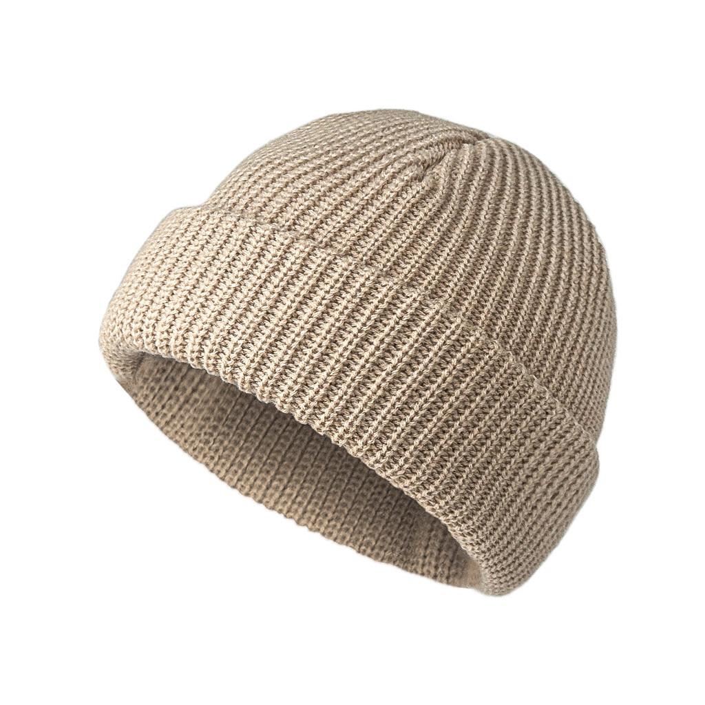 Knit Beanie Hat For Men Women Winter Warmth Acrylic No Brim Casual Fashion