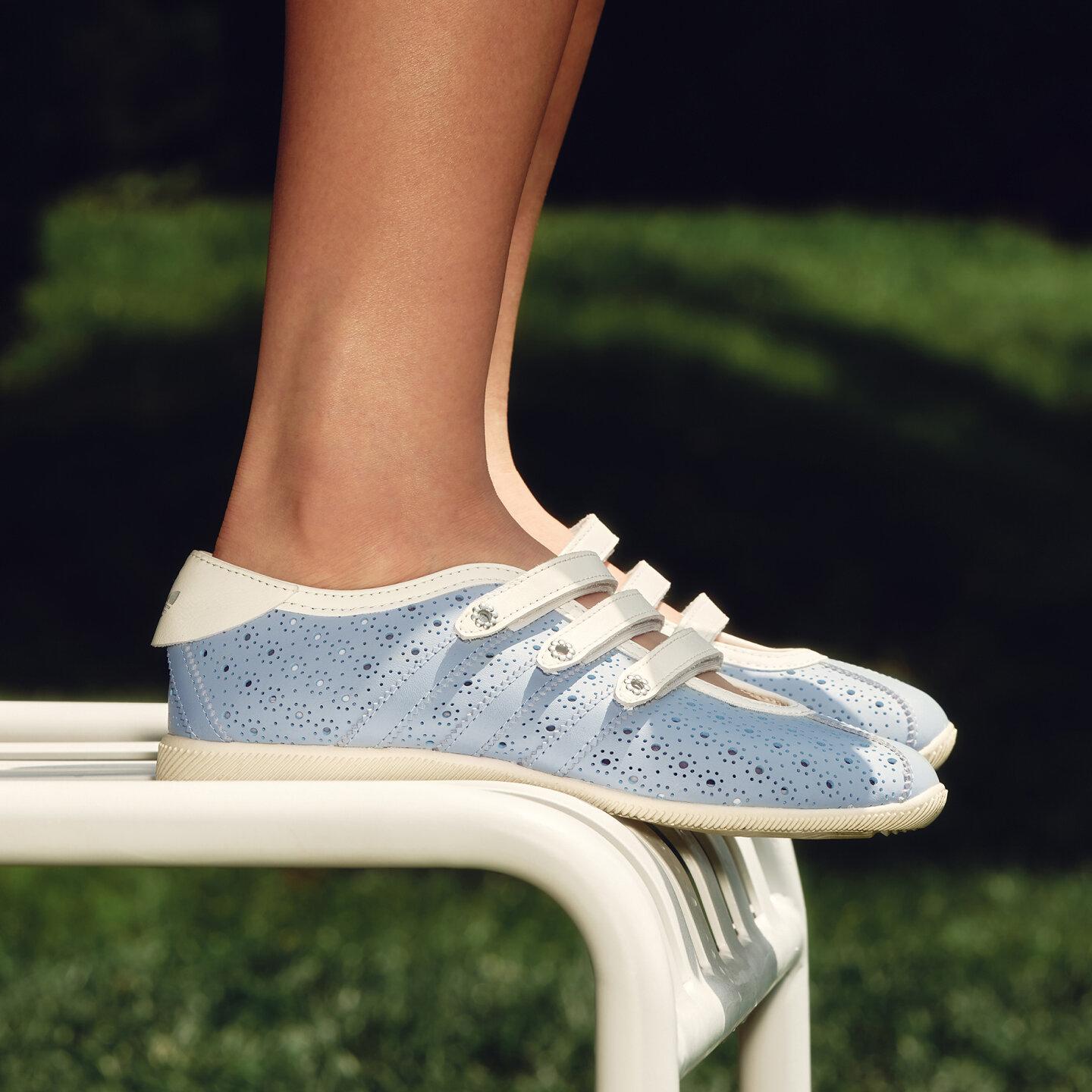 Adidas Originals ANFU Mary Jane Shoes Women s Blue White 36
