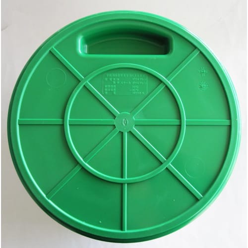 Tanaka Bunkinzoku Flex Bucket, Reinforced, 15L, Green