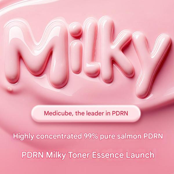 Medicube Toner Lacté Niacinamide Rose 250ml (3 Options)