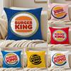 Popular FastFood Brand BBurger KKing Cushion Cover Pillowcase Antidustmite Living Room Sofa Decor Cushion Room