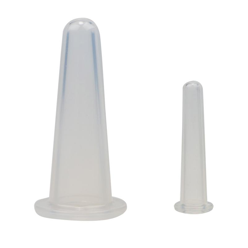 2/4Pcs Vacuum Cupping Cans For Massage Ventosa Celulitis Suction Cup Chinese Suction Cups Face Neck Massage Cans Anti Cellulite
