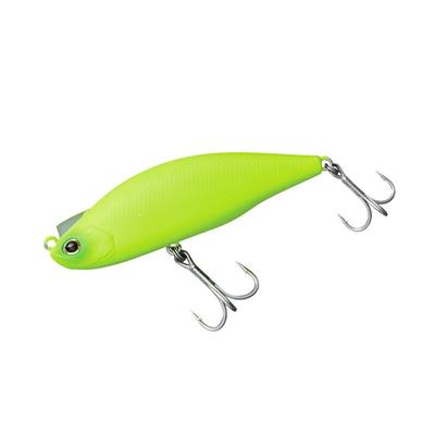 Daiwa Morethan Lazy Fa Shad 100S Mattes Lime-Chart Treibender Pencil für Seebarsch