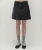 Clove [26Ss Clove] Denim Pocket Skirt (Black)