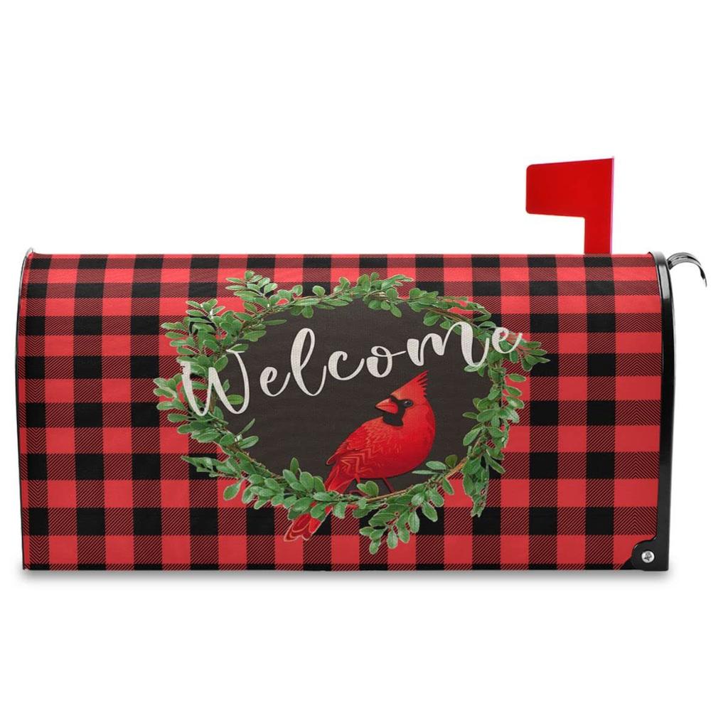 Halloween Pumpkin Mailbox Cover Ghost Owl Bat Castle Purple Magnetic Mailbox Packaging Cover Mailbox