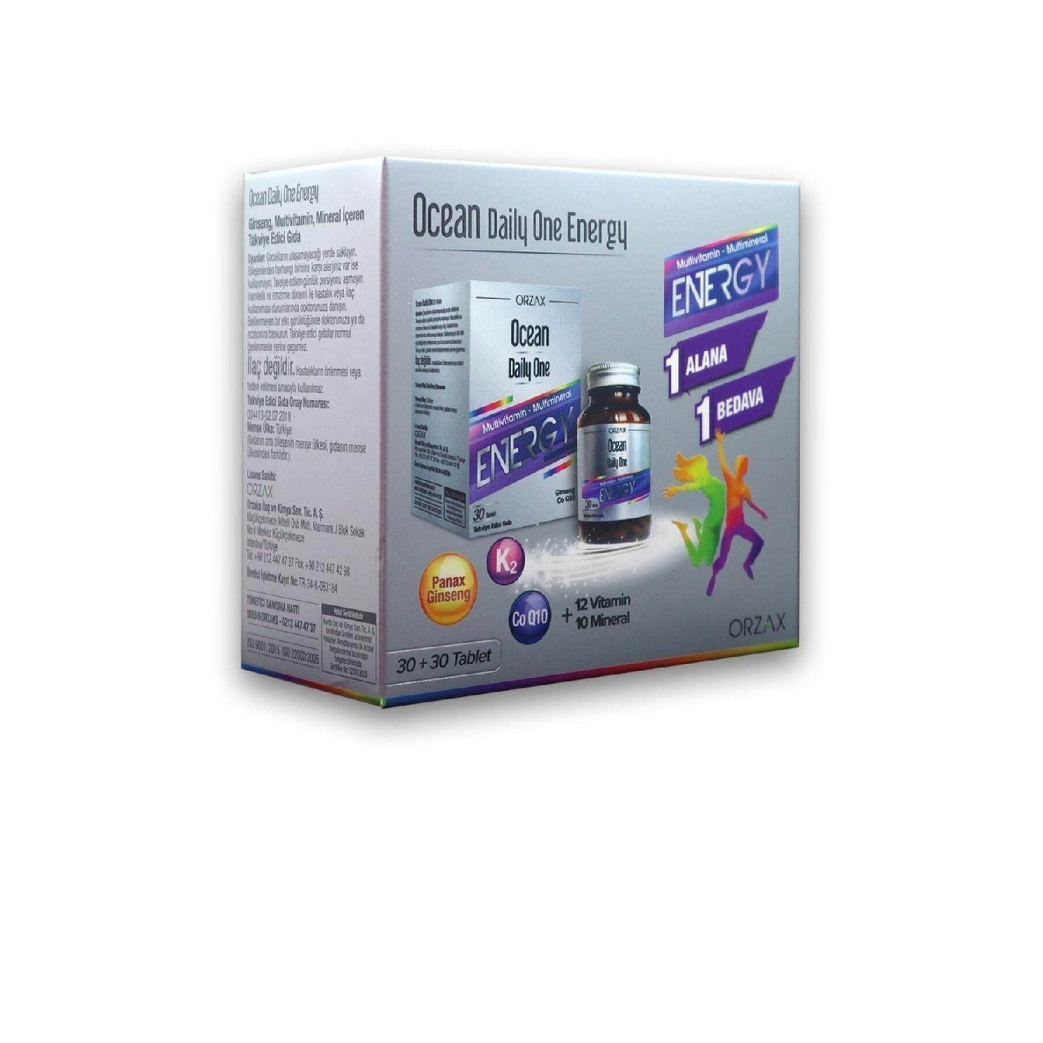 

Ocean Daily One Energy 60 Tablets