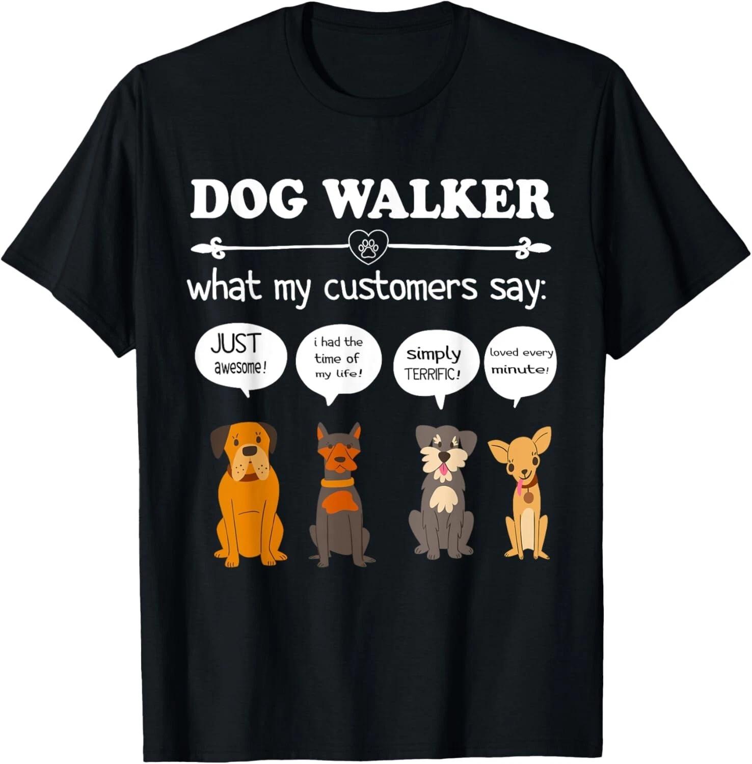 

Dog Walker Funny Dog Lovers Pet Care funny dog walker Tee Gift Unisex T-Shirt 2XL