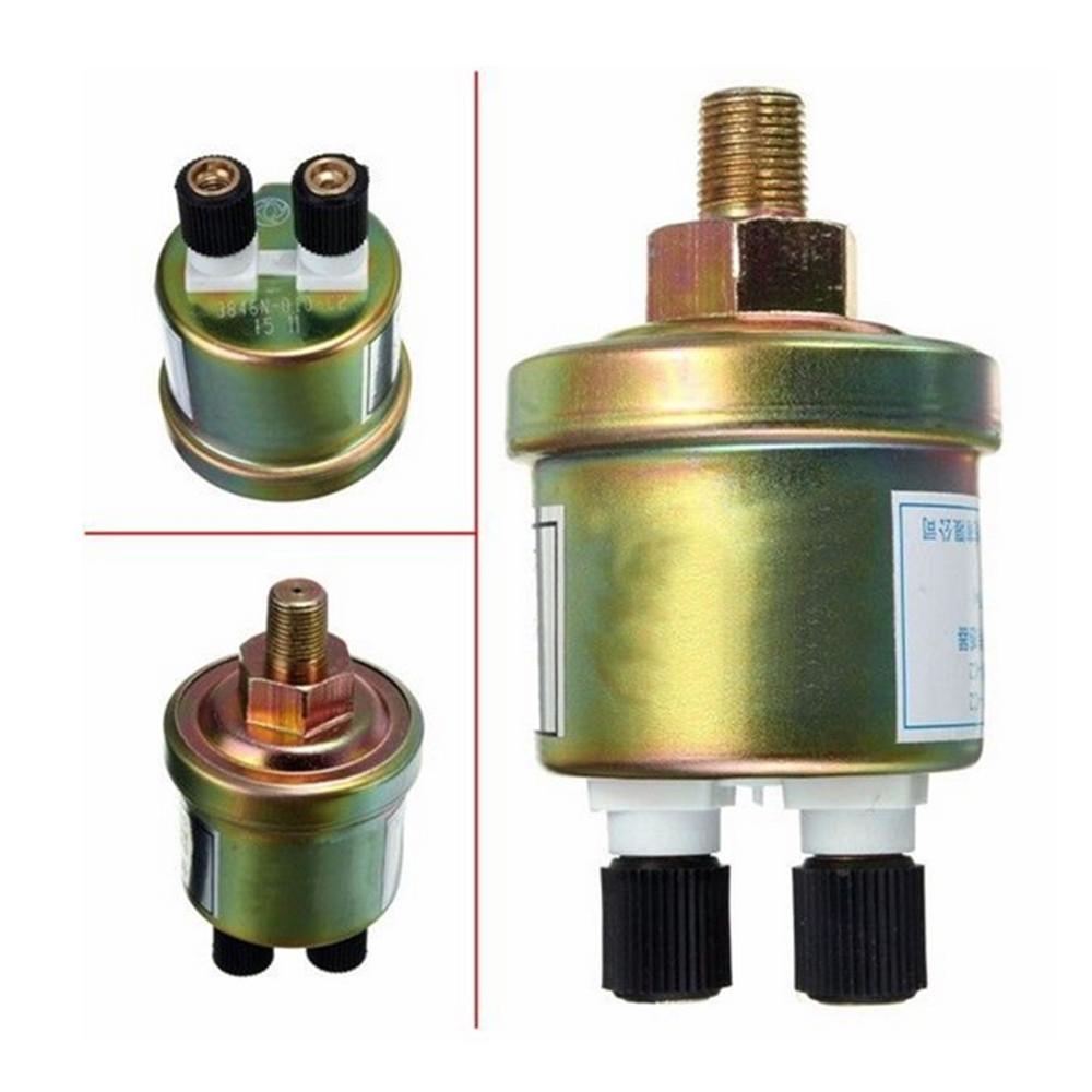 Engine 1/8 NPT Oil Pressure Sensor  Gauge Sender Pressure Range 0~10Bar 0-1.0Mpa