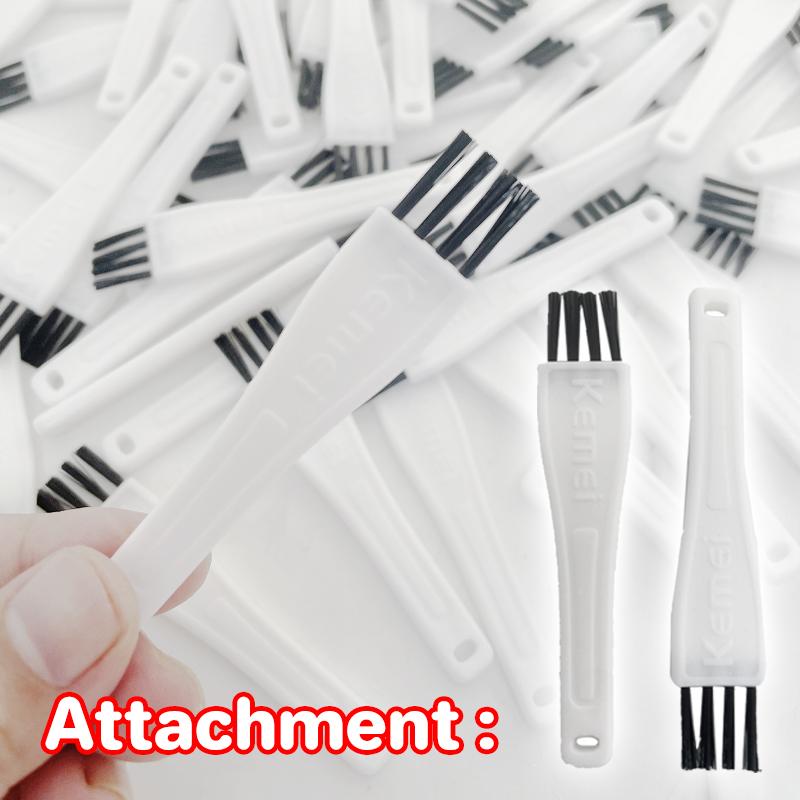 5pcs Shaver Brush Electric Razor Head Cleaning Trimmer Dust Remover Anti Static Nylon Bristles PP 8cm Handle Black Mini Cleaner