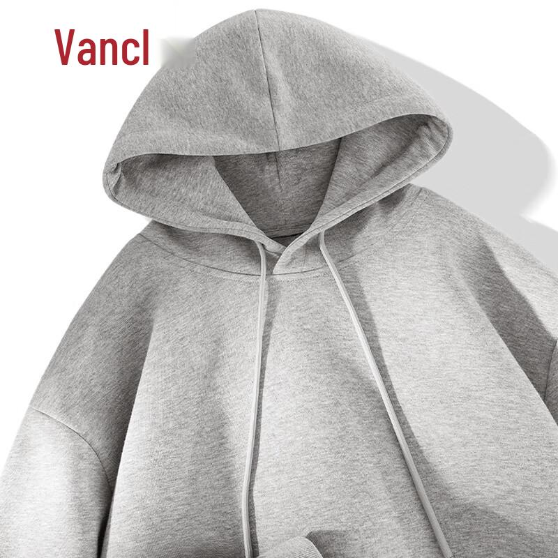 VANCL Men's Loose Fit Heavyweight Hooded Sweatshirt
