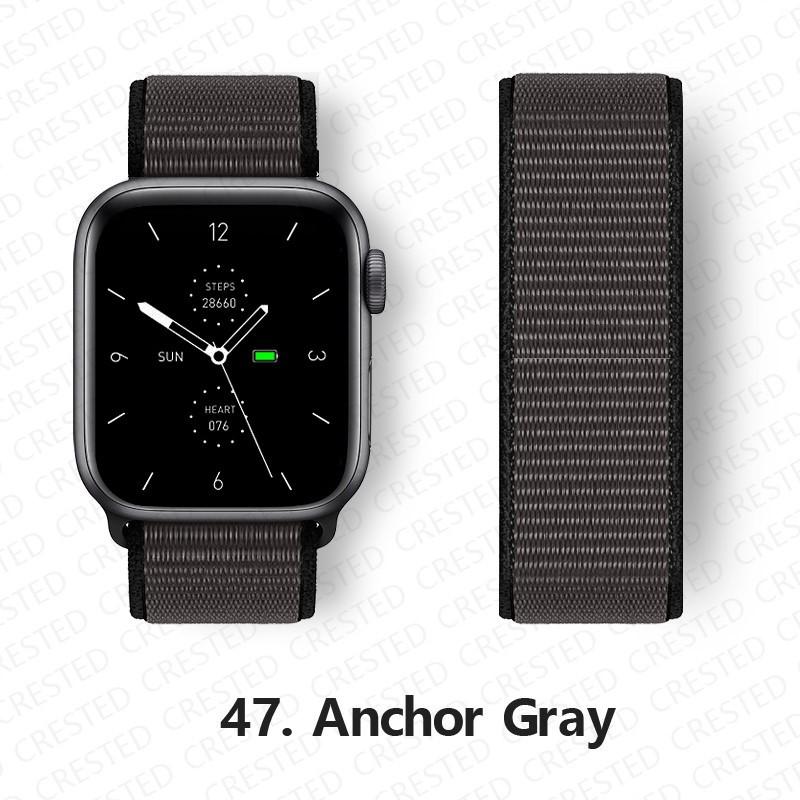 Pasek Nylonowy z Pętelką Do Pasków Apple Watch 44mm 40mm 49mm 41mm 45mm 46mm paski Bransoleta iWatch Seria 7 6 5 se 8 9 ultra 2 3 10 11