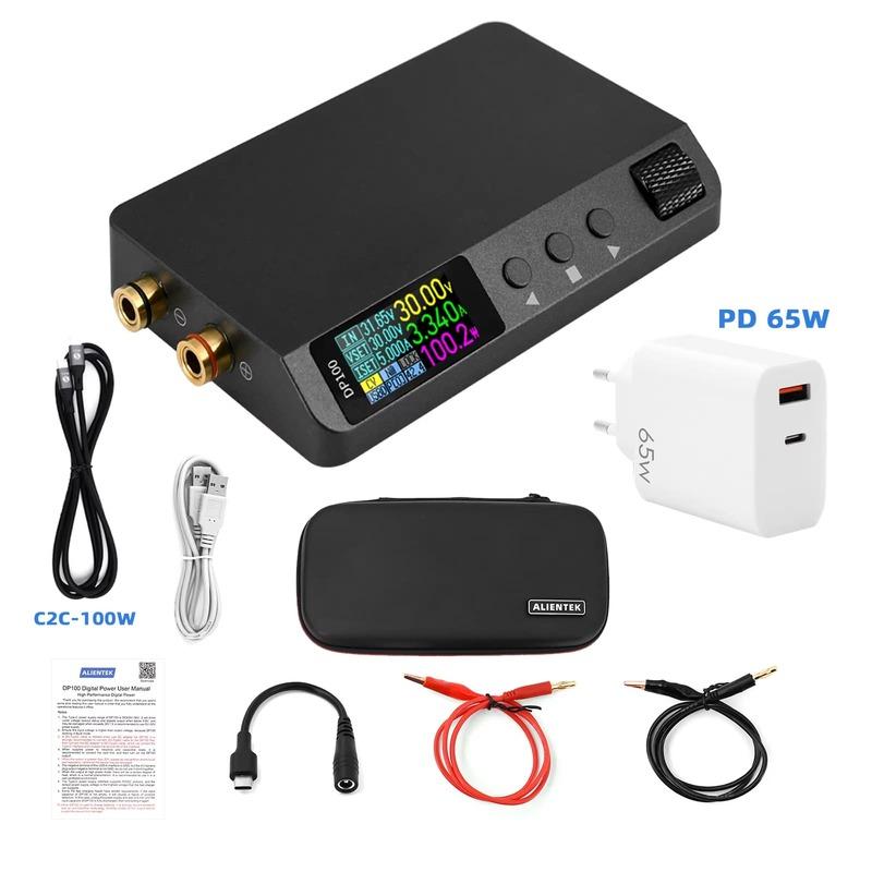 New EU DP100 DC Power Supply Adjustable 30V 5A Laboratory Bench Power Supply Portable Regulator Switching Digital Power Supply