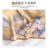 1116 new popular silk scarves, Korean versatile yarn scarves, silk small square scarves, star scarves, shawls, women's high-end sense