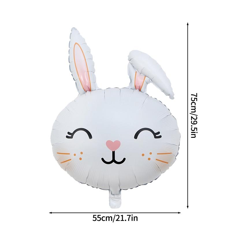 Aluminum Film Creative Pet Pet Balloons Rabbit Dog Cat Balloons Walking-With-Wheels Baby Shower Birthday Party Easter Balloons