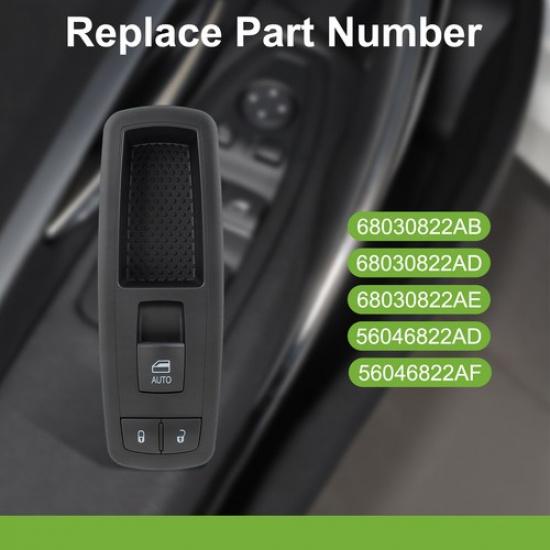 For Dodge Charger 2011-2014 Front Passenger Side Power Window Door Lock Switch