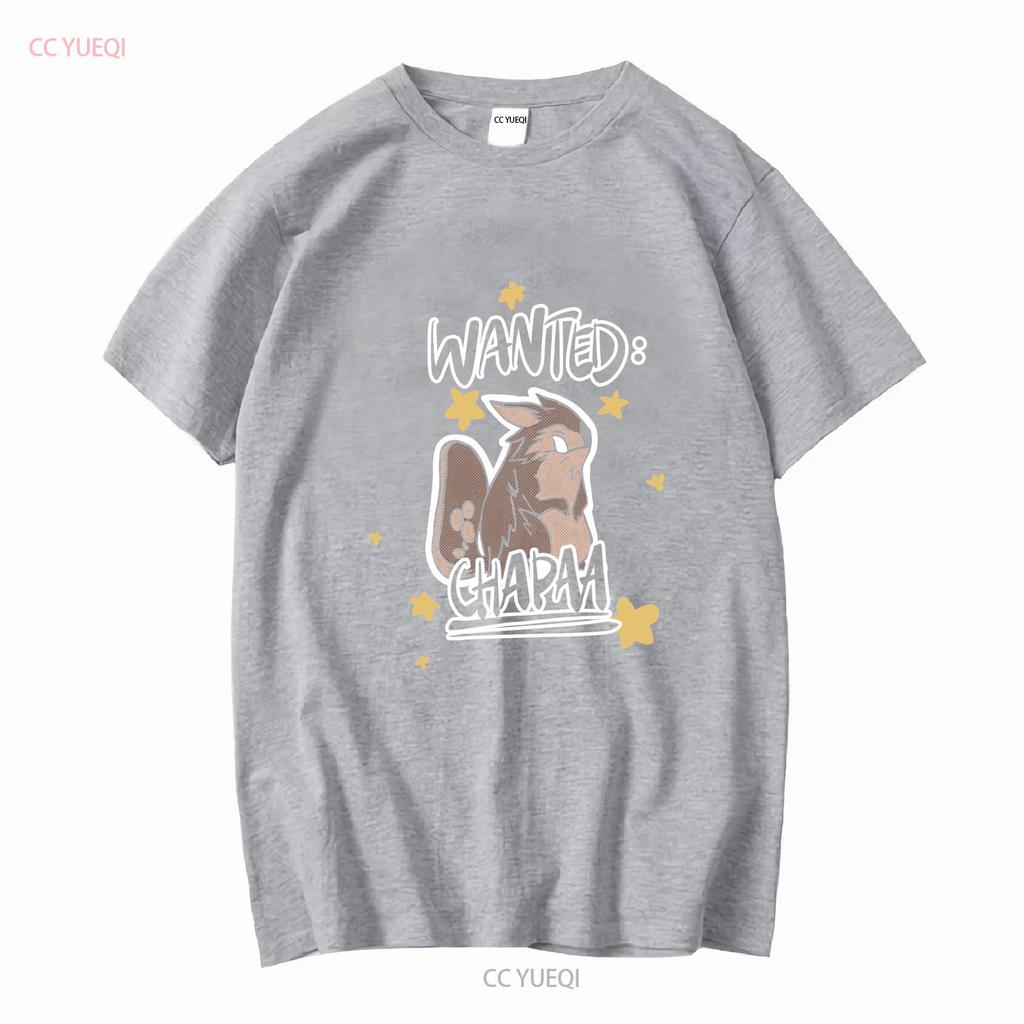 SÖKES Chapaa Palia-inspirerad fanart Söt retro T-shirt Merch långa eller korta ärmar vintage Tvättad Casual Topp För vardagsbruk