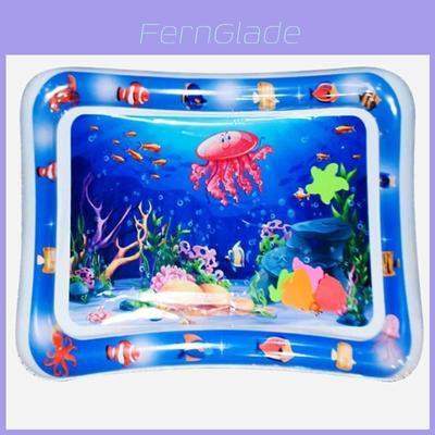 Inflatable Baby Water Play Mat With Refillable Pvc For Crawling Development And Baby Gift