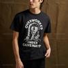 Over Worked Under Caffeinated Printed Tshirt Tops Streetwear Simple Style Co Worker Gift Summer Best Woman Man Cotton Shirt