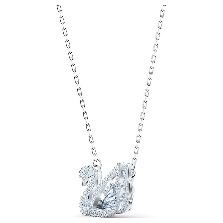 Swarovski Collana con Ciondolo Logo impreziosito da Cristalli