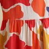 DIMANAF Nuovo 2025 Donna Taglie Forti Primavera Abito Lungo Morbido Base Vintage Oversize Manica Lunga Maxi Floreale