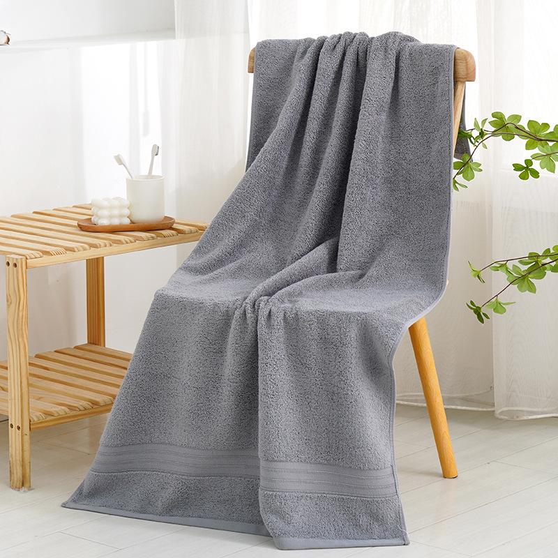 

Банные полотенца из чистого хлопка, Хлопок, Взрослые бытовые водопоглощающие полотенца для отеля, салона красоты, Можно вышить 70*140cm