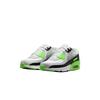 Nike Air Max 90 Leather GS Lime Blast Kids Sneakers White Photon-Dust Light-Smoke-Grey CD6864-130