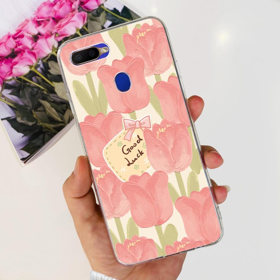 For OPPO A5S Casing AX5s CPH1909 6.2" Cute Cartoon Back Cover Phone Cases For Oppo A 5S OppoA5s Soft TPU Fundas Coque Shell