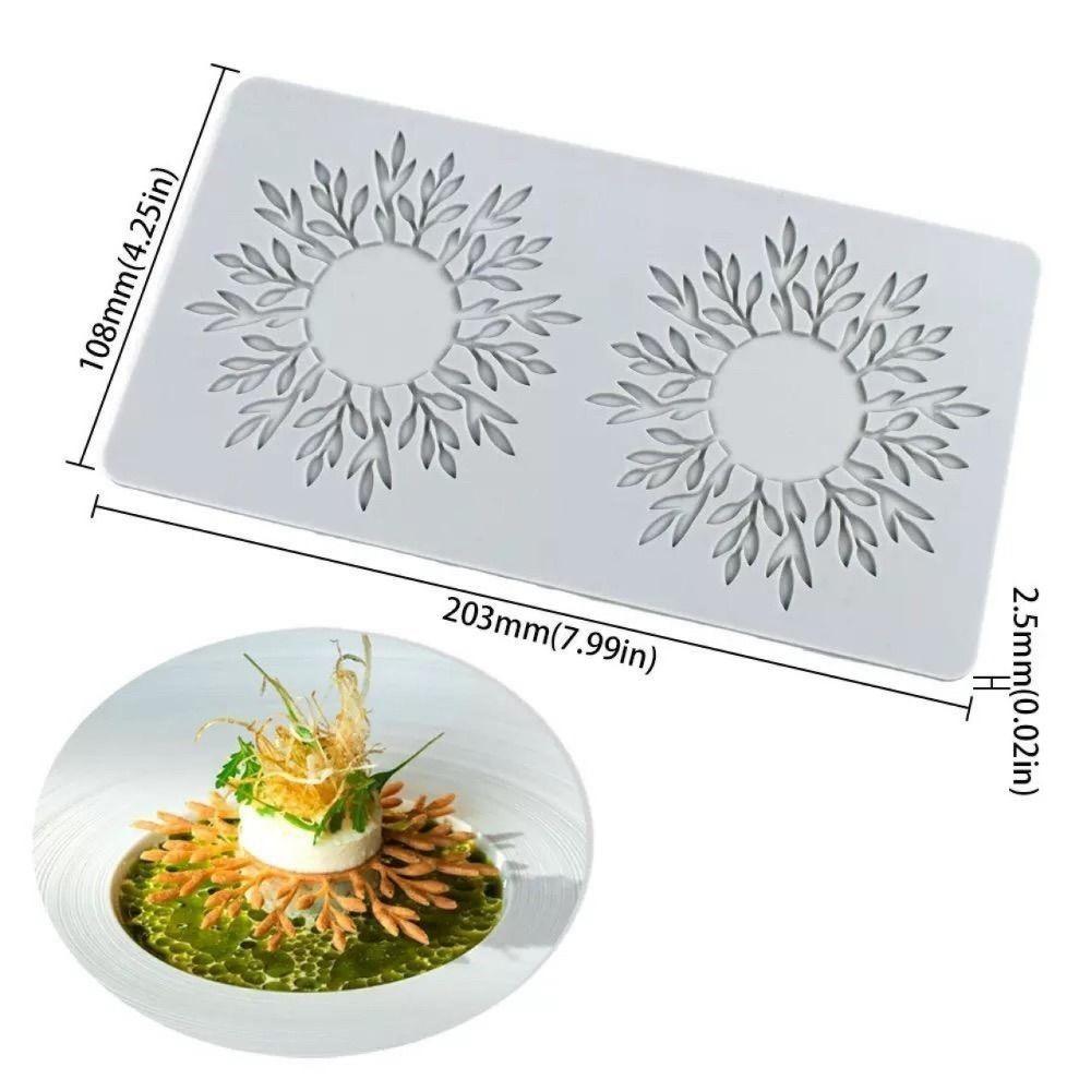 Food Grade Cake Lace Mold Heat Resistant Chocolate Mold Thin Fondant Mold  Chocolate Making