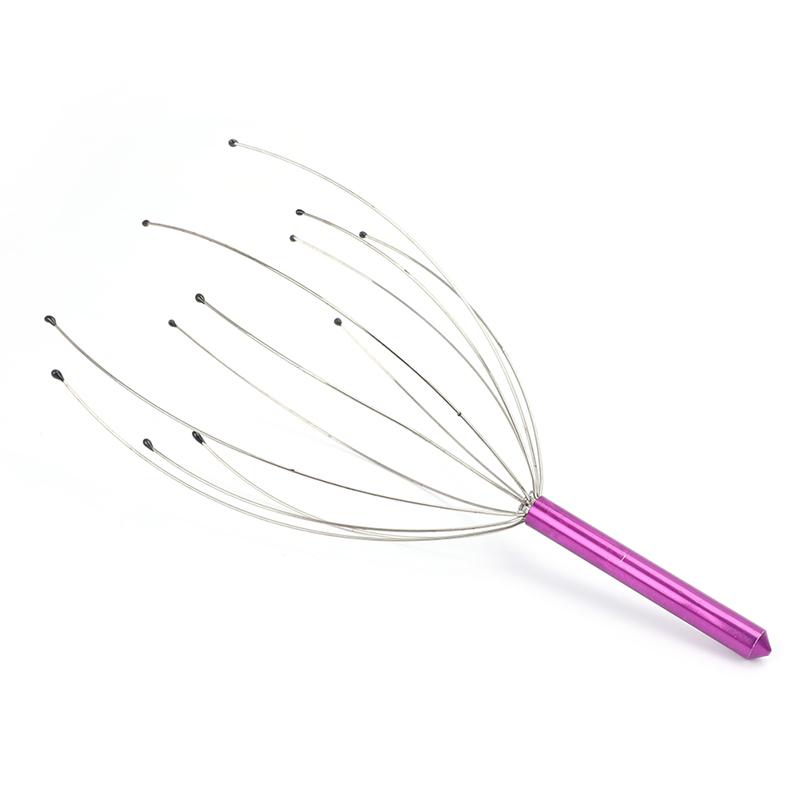 Comfort Head Neck Scalp Massager Massage Octopus Equipment Stress Release Tool
