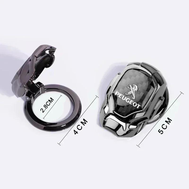 2026 Hot Car Sticker Car One-Click Start Buttons Protective Cover Decoration for Peugeot 107 106 205 4008 407 508 2008 5008 307