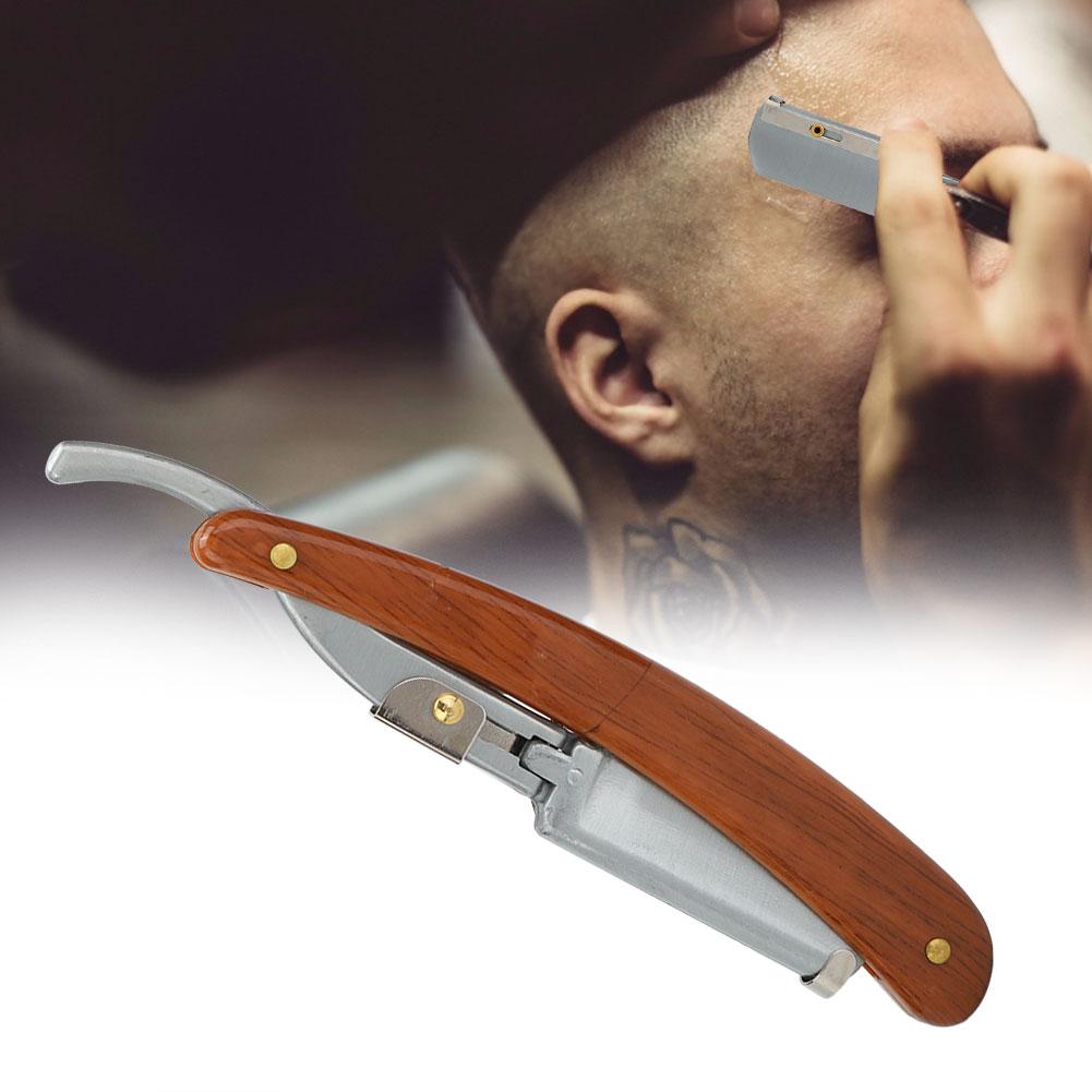 Folding Manual Beard Shaver Blade Holder Face Grooming Hair Hairdressing ToolBeard Shaver Holder
