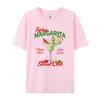 Spicy Margarita Retro Cocktail Graphic Tees Women Vintage Aesthetic Alcohol Drink T Shirt Loose Printed TShirts Unisex Top Gift