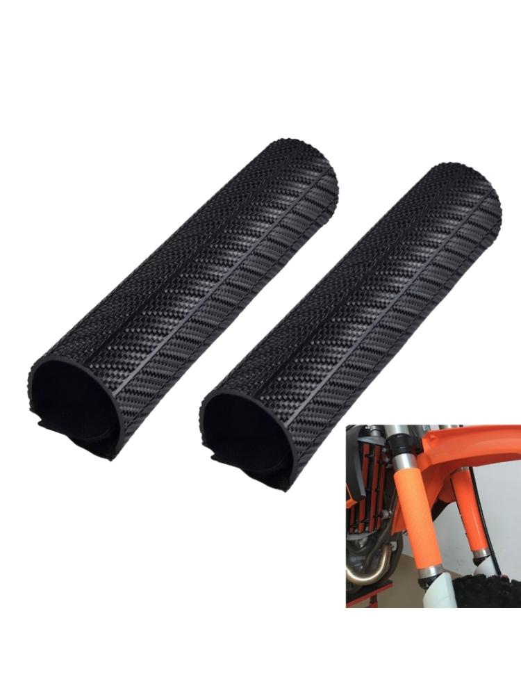 Motosiklet Ön Çatal Kapağı Tozlukları Gator- Motosiklet Motokros Kir Bisikleti İçin Çizme Şok Koruyucu Toz Koruması
