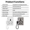 22.5W Fast Charging Power Banks Case 2*21700 Detachable Chargers Case DIY Kit Dual Mode Low Current Battery Charger Box