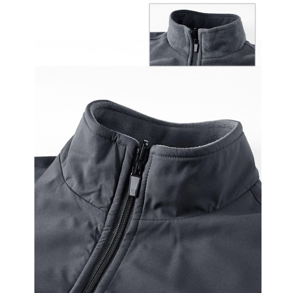 Beidseitig tragbare lässige Herrenjacke M-5XL Arbeitskleidung Trendige leichte Winterjacke Lockere Passform Stormtrooper Dickes Fleece Warm Wendemantel