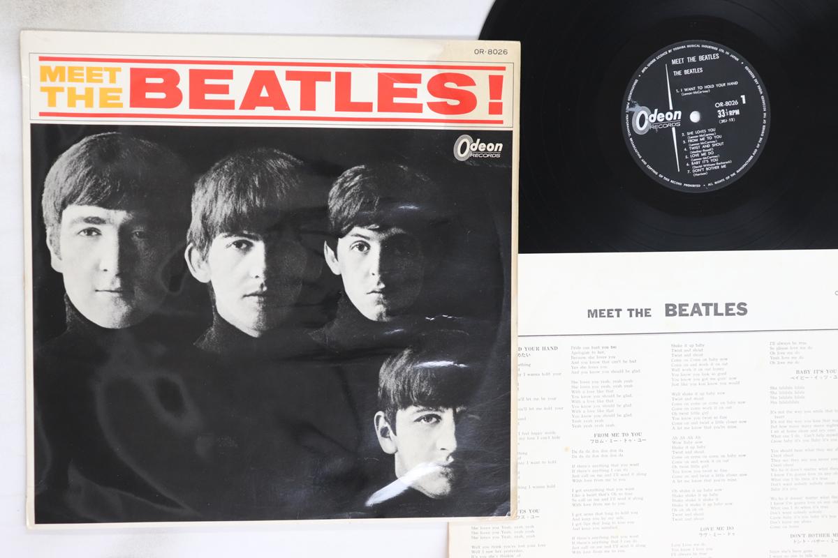

LP Record BEATLES - Meet The Beatles OR8026 ODEON 1967 Japan Rock Used