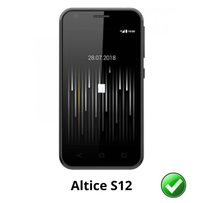 Screen Protector - Phonillico - Altice S12 - Pack of 2 - Ultra Thin - Scratch Resistant