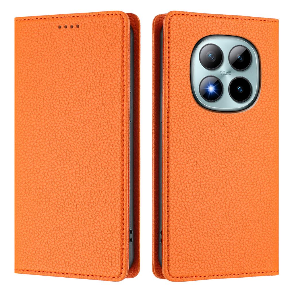 For Xiaomi Redmi Note 15 Pro+ 5G Wallet Case RFID Blocking Litchi Texture Leather Mobile Cover